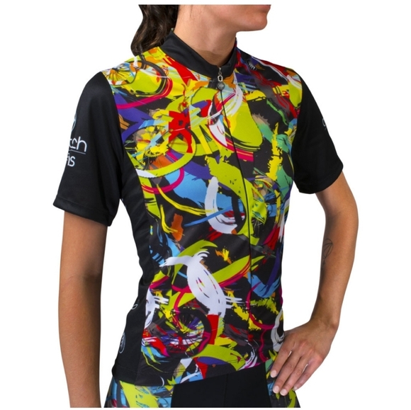 Aero Tech Designs Custom Full Zip Cycling Shirt Jersey Size XXL 2 Extra Large. - Picture 1 of 11